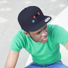 Load image into Gallery viewer, Unisex Flat Bill Hat #109 Emojitastic
