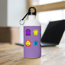 Load image into Gallery viewer, Stainless Steel Water Bottle #115 Emojitastic
