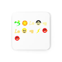 Load image into Gallery viewer, Cork Back Coaster #55 Emojitastic

