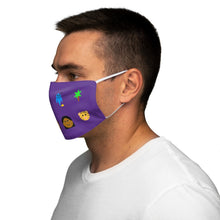 Load image into Gallery viewer, Snug-Fit Polyester Face Mask #9 Emojitastic
