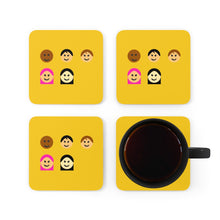 Load image into Gallery viewer, Cork Back Coaster #182 Emojitastic
