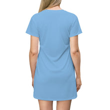 Load image into Gallery viewer, All Over Print T-Shirt Dress #165 Emojitastic
