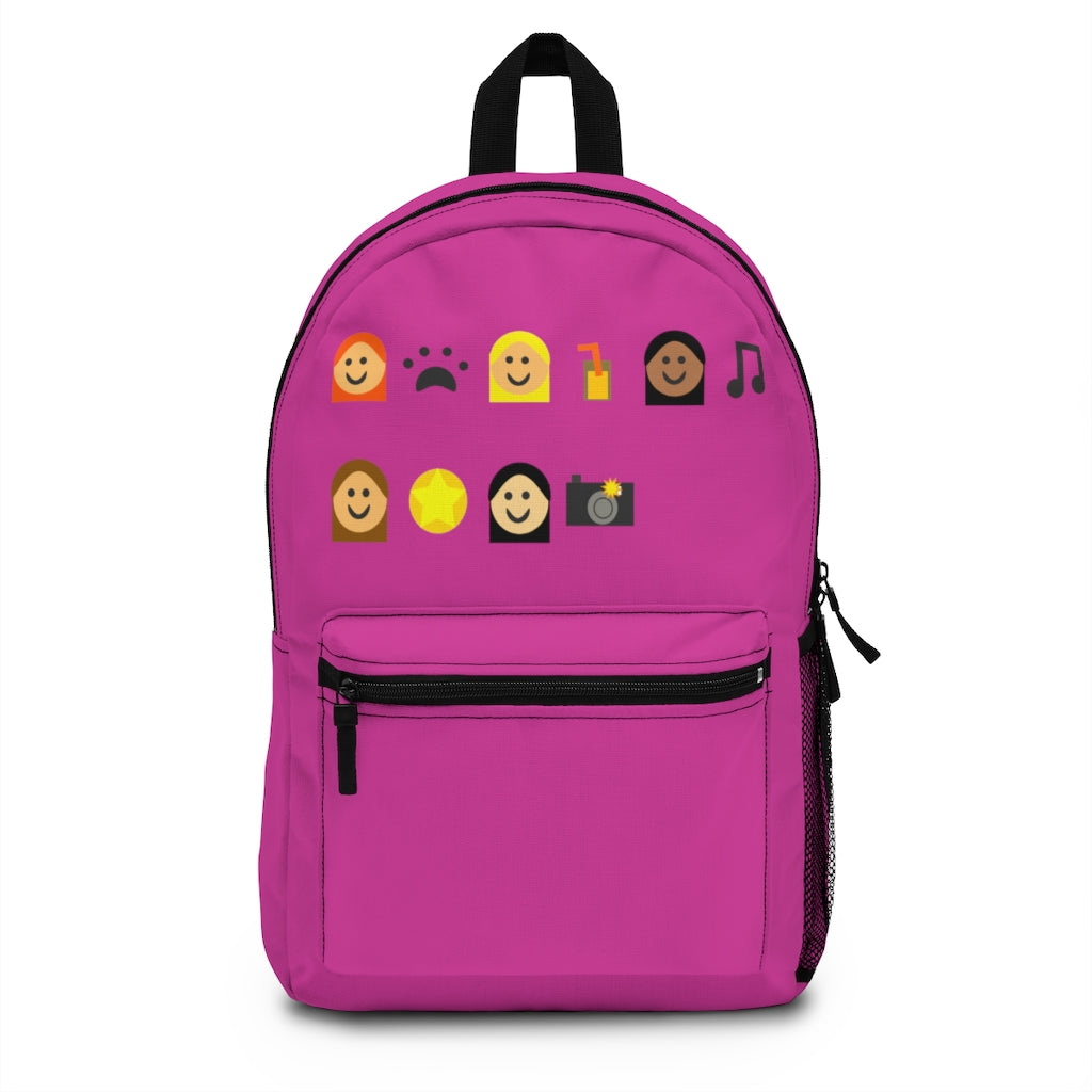 Backpack (Made in USA) #88 Emojitastic