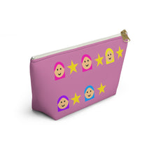 Load image into Gallery viewer, Accessory Pouch w T-bottom #172 Emojitastic
