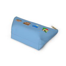 Load image into Gallery viewer, Accessory Pouch w T-bottom #63 Emojitastic
