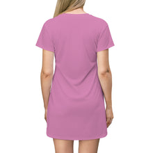 Load image into Gallery viewer, All Over Print T-Shirt Dress #231 Emojitastic

