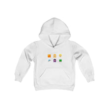 Load image into Gallery viewer, Youth Heavy Blend Hooded Sweatshirt #85 Emojitastic
