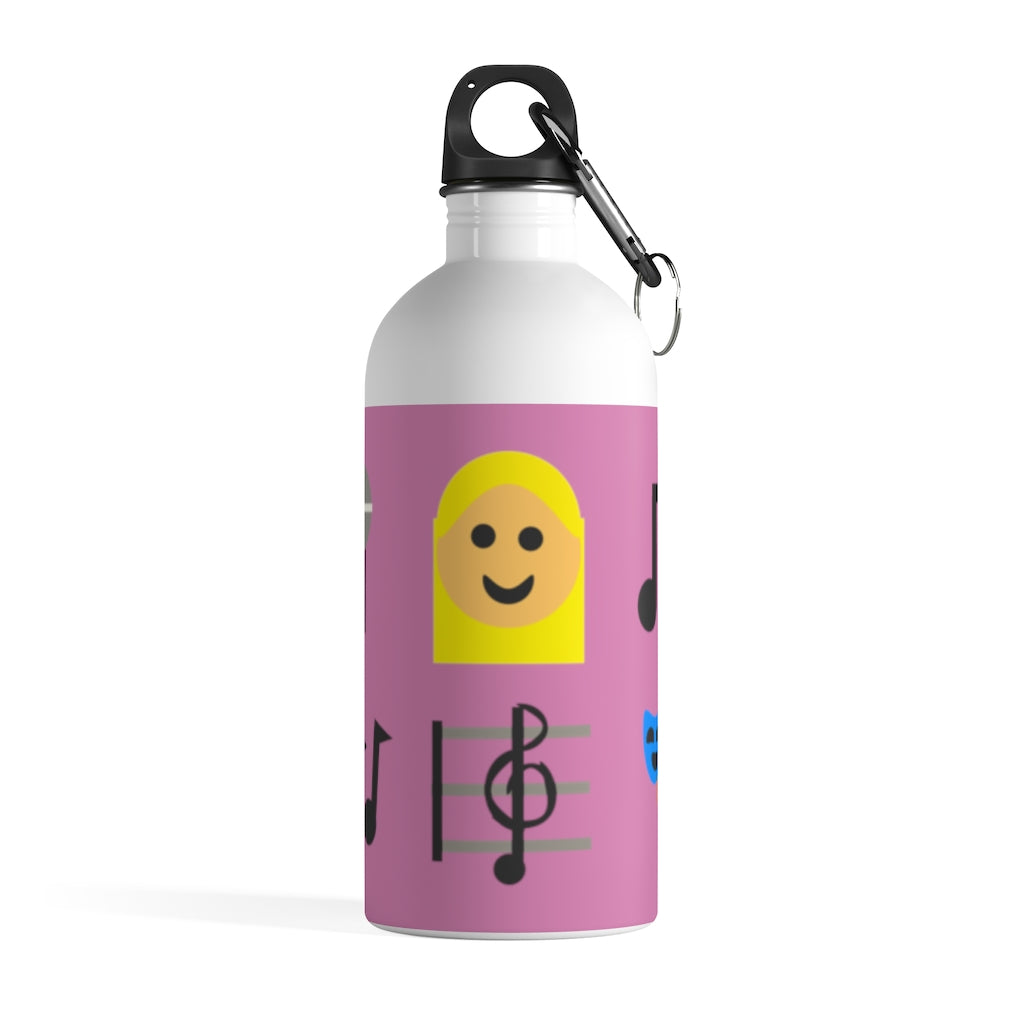 Stainless Steel Water Bottle #74 Emojitastic