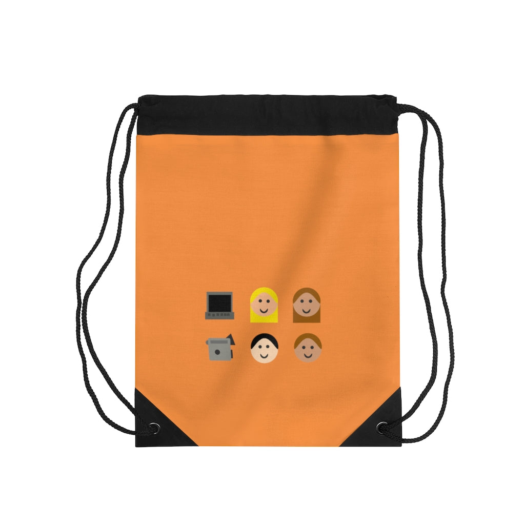 Drawstring Bag #79 Emojitastic