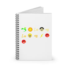 Load image into Gallery viewer, Spiral Notebook - Ruled Line #55 Emojitastic
